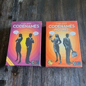 Codenames Original Game + Codenames Pictures Sealed Minor Box Imperfections